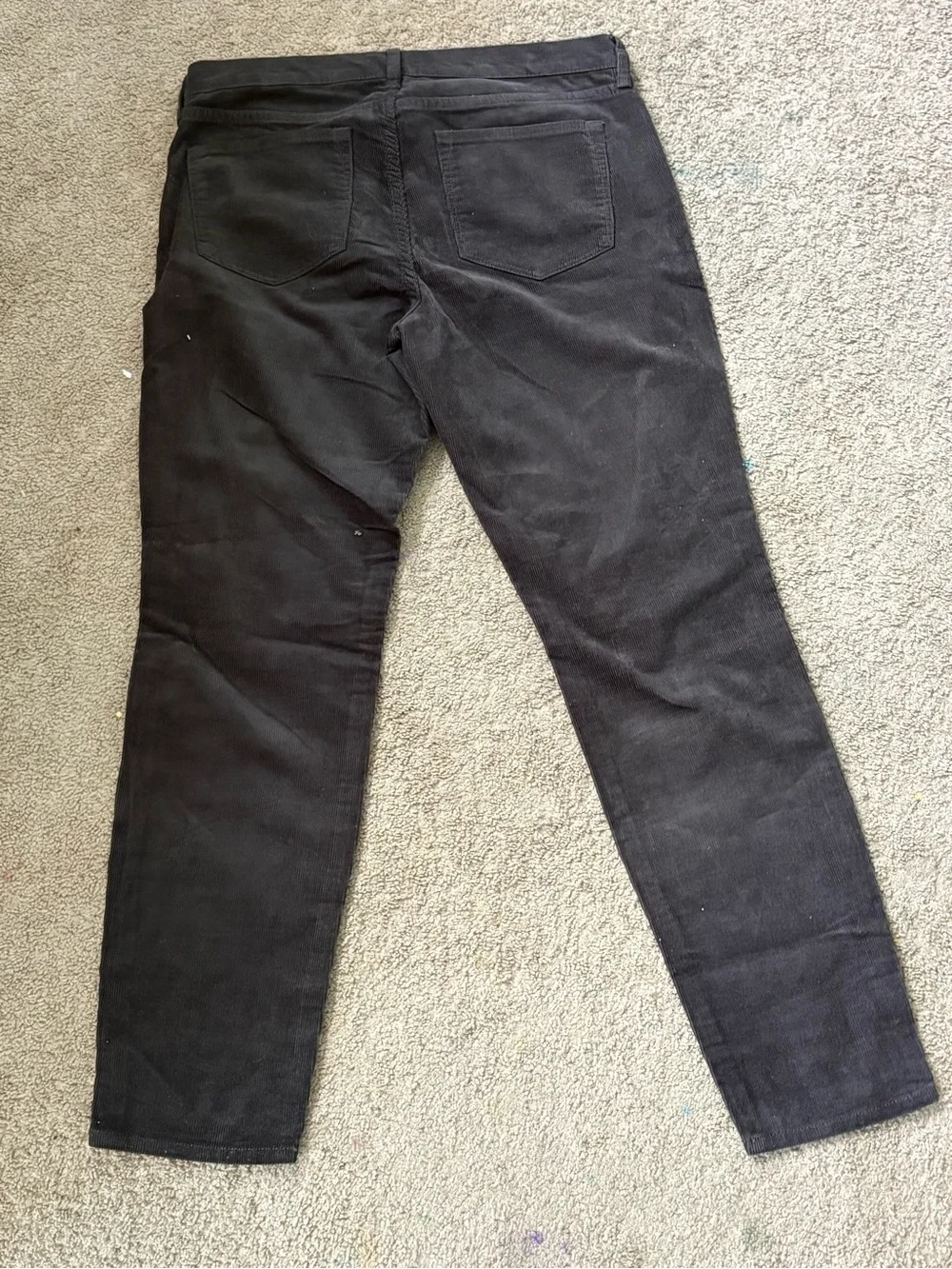 J Crew Black Corduroy Jeans • 99% Cotton Size 28